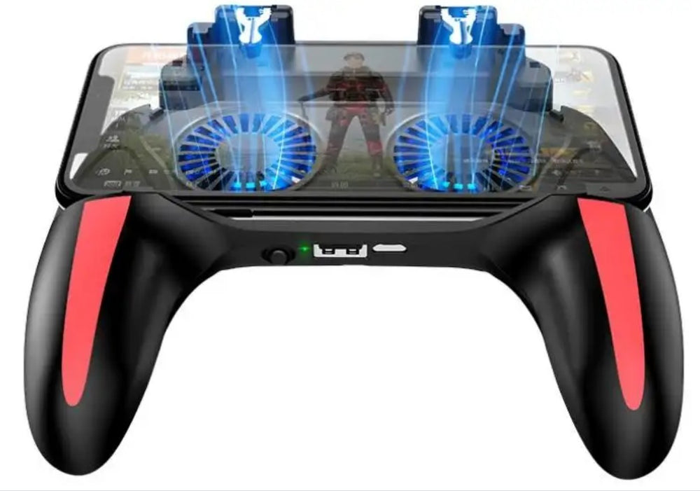 Mobile Game Controller with fan