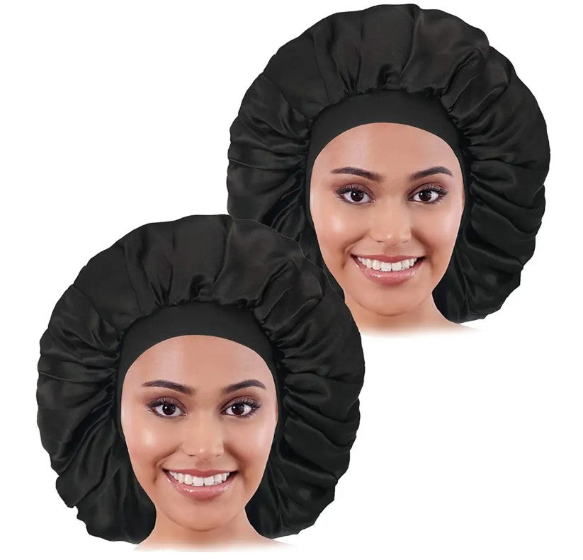 Hair Bonnet Satin - Pack Of 2