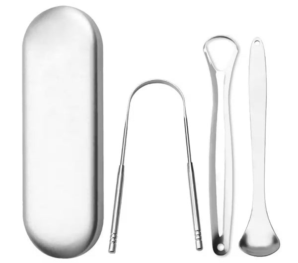 Tongue Scraper Kit - 4pcs